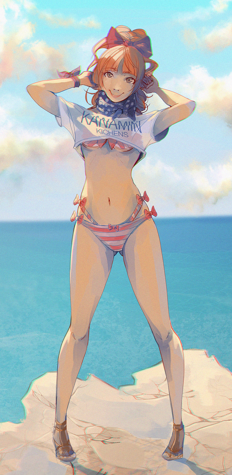 mashita kanami (persona and 3 more) drawn by nyacchii