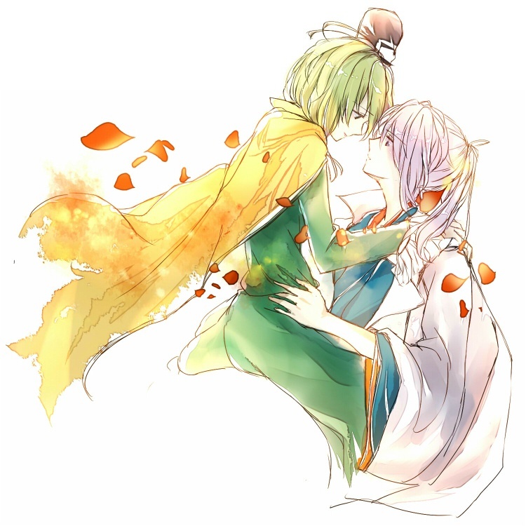 mononobe no futo and soga no tojiko (touhou) drawn by rhapsode