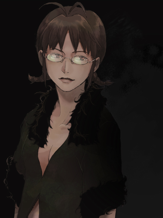 akizuki ritsuko (idolmaster and 1 more) drawn by juu_(juuzi)