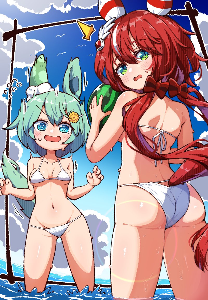 seiun sky and win variation (umamusume) drawn by kado_(hametunoasioto)