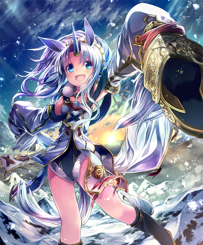 unica (shingeki no bahamut and 1 more) drawn by en@rain