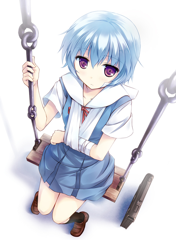 ayanami rei (neon genesis evangelion) drawn by ryoumoto_ken