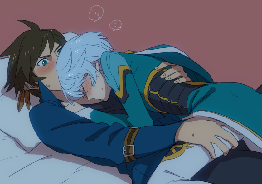 sorey and mikleo (tales of and 1 more) drawn by tasasakiamagu