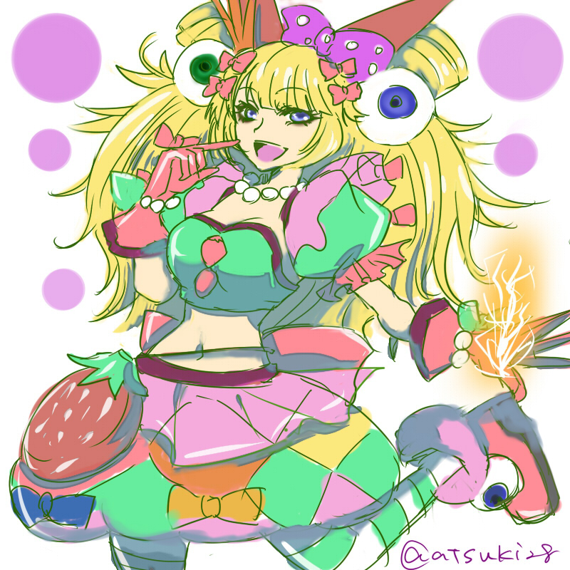 sylvie paula paula (the king of fighters and 1 more) drawn by atsuki_(tomomo28)