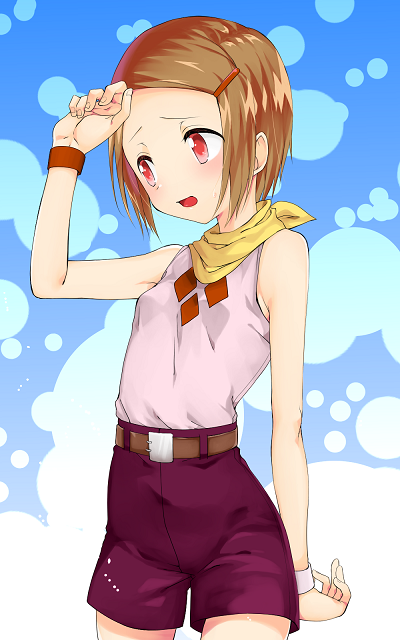 yagami hikari (digimon and 1 more) drawn by minamikuru