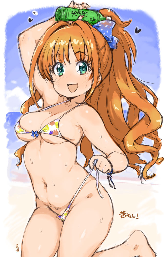 hino akane (idolmaster and 1 more) drawn by randou