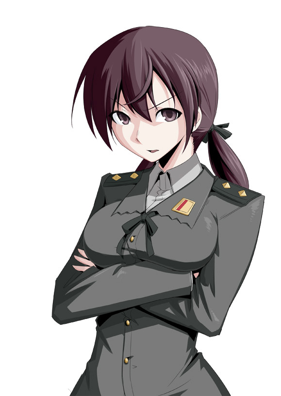 gertrud barkhorn (world witches series and 1 more) drawn by hetza_(hellshock)