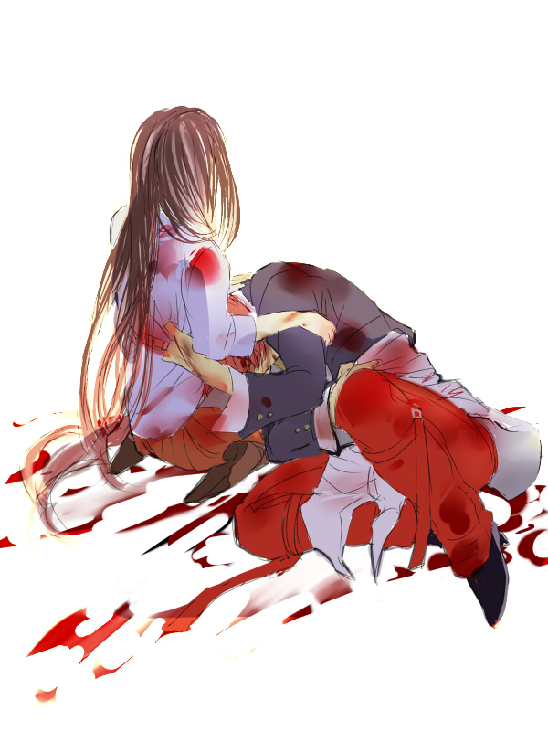 tohno akiha and yagami iori (the king of fighters and 1 more) drawn by tarakoutibiru