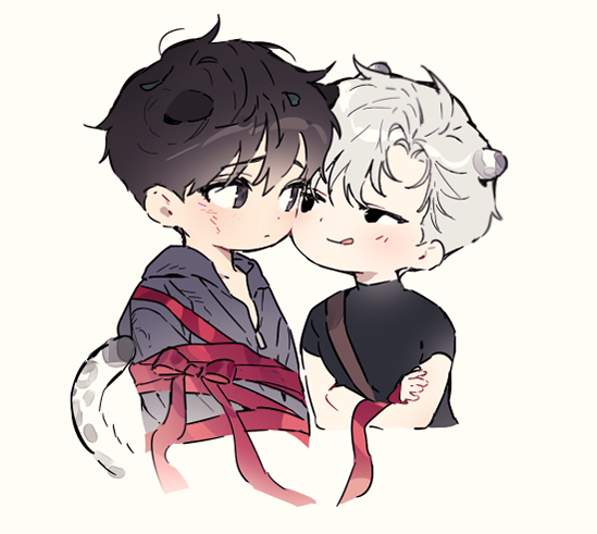jeong taeui and ilay riegrow (passion) drawn by jinsimpunch