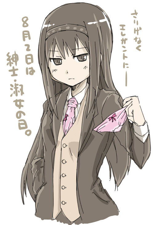 akemi homura (mahou shoujo madoka magica) drawn by es_(eisis)