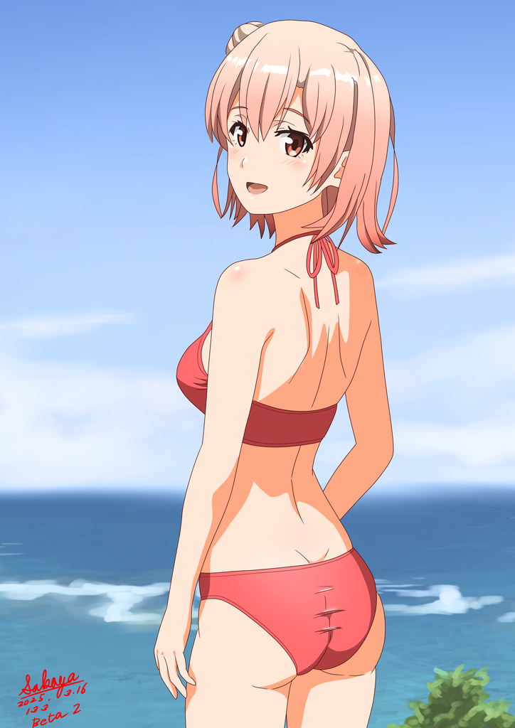 yuigahama yui (yahari ore no seishun lovecome wa machigatteiru.) drawn by sakayaya