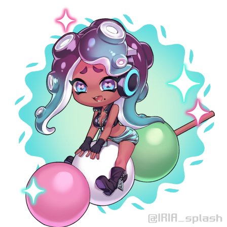 marina (splatoon and 1 more) drawn by iria_(yumeirokingyo)
