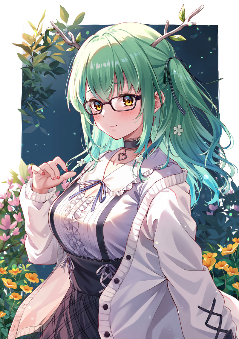 ceres fauna (hololive and 1 more) drawn by sebu_illust