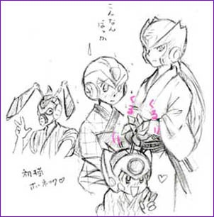 zero and x (mega man and 1 more)