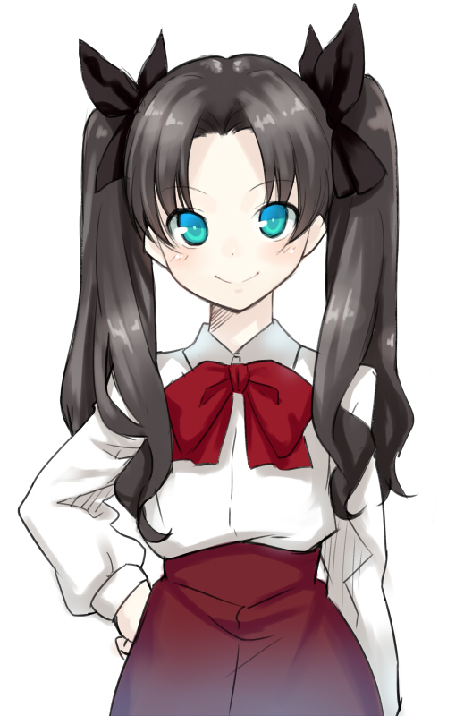 tohsaka rin (fate and 1 more) drawn by hiroya_juuren