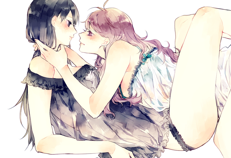kageyama tobio and oikawa tooru (haikyuu!!) drawn by haku_(tokuray)