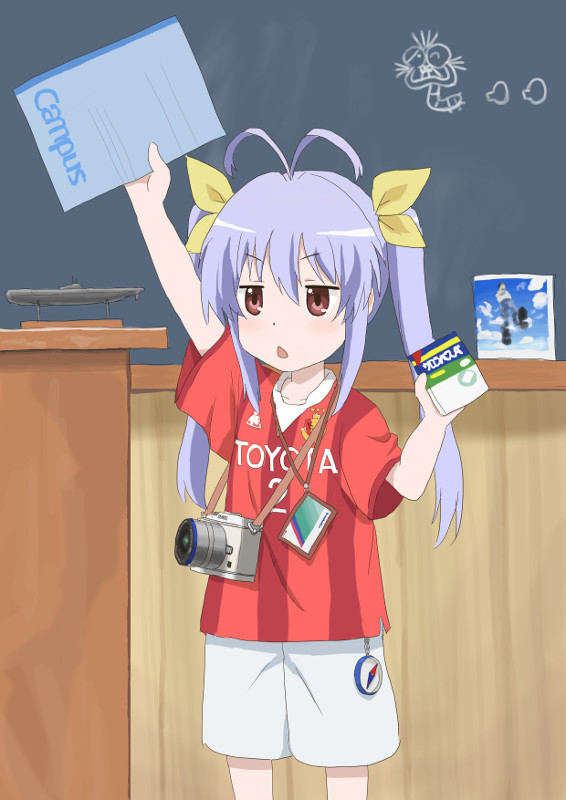 miyauchi renge (non non biyori and 2 more) drawn by mackro