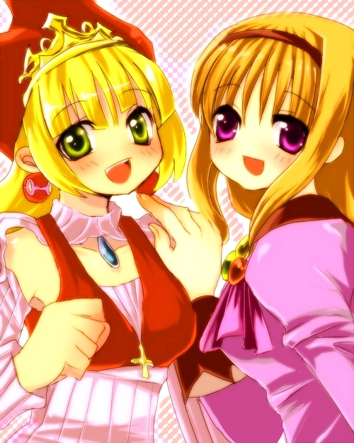 kururu and crea rosenqueen (marl kingdom and 1 more)