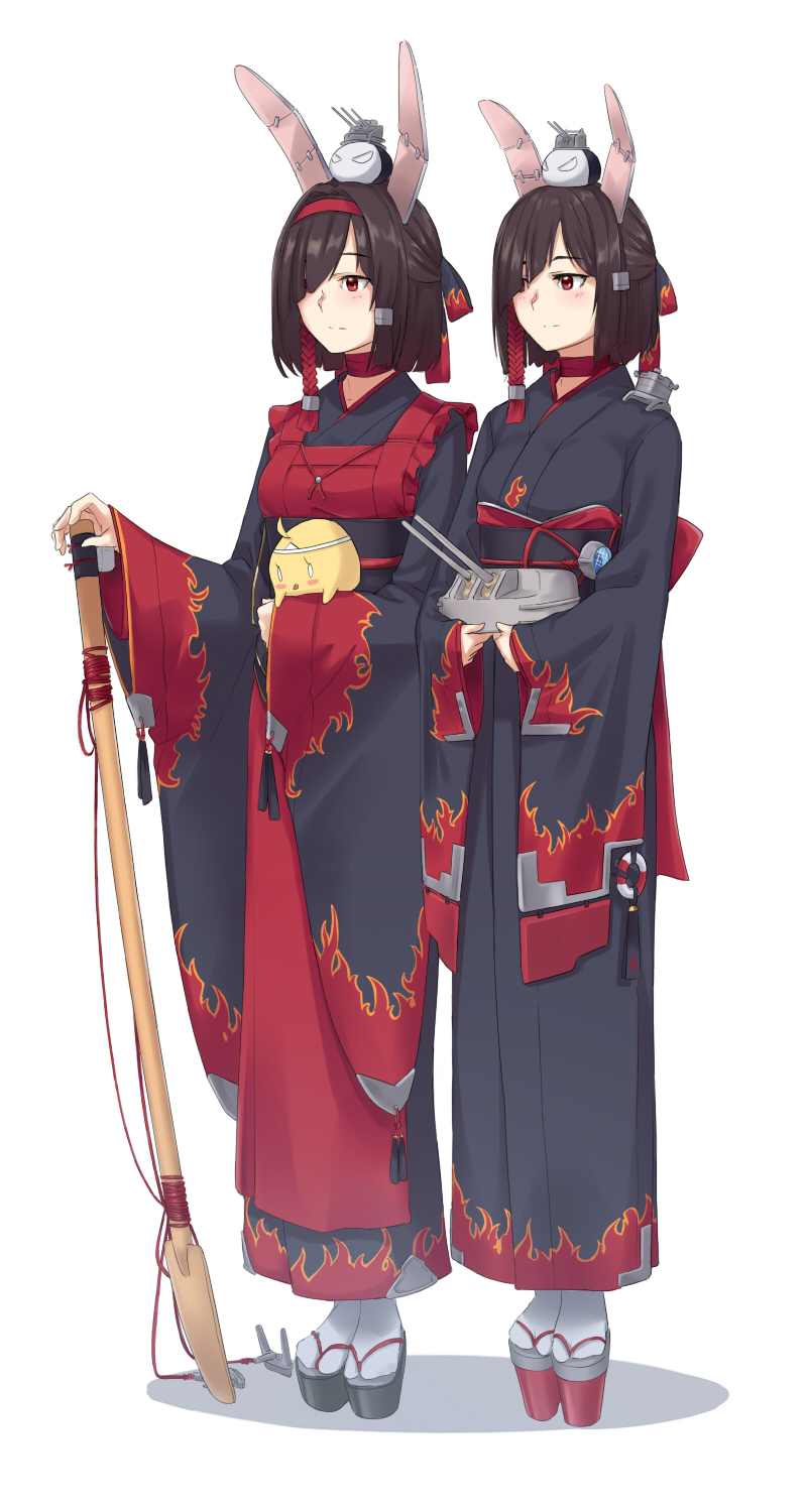 manjuu and shiranui (azur lane) drawn by saruno_(eyesonly712)