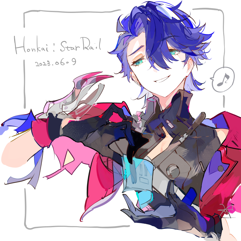 sampo koski (honkai and 1 more) drawn by ezu_(e104mjd)