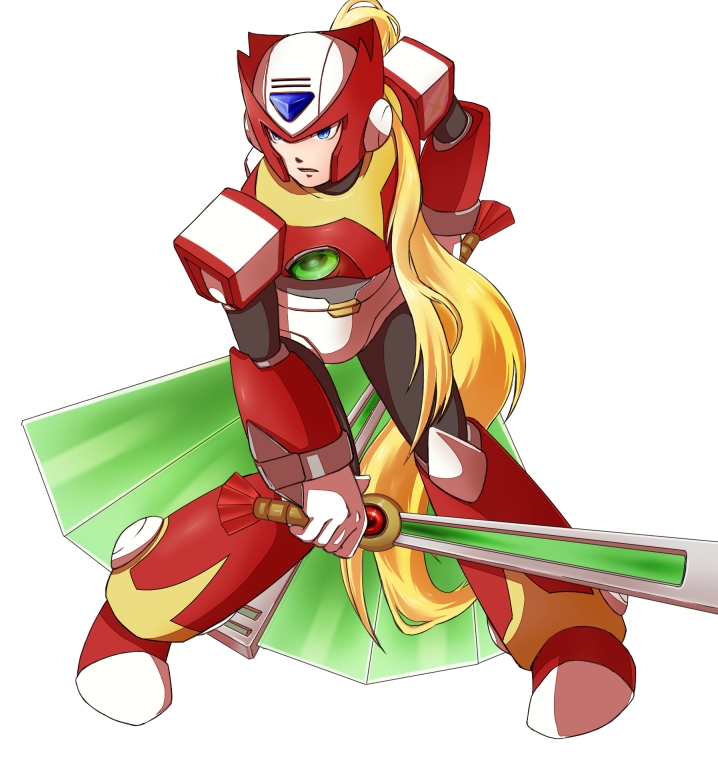 shiranui mai and zero (mega man and 3 more) drawn by yoshi_(qawsesea)