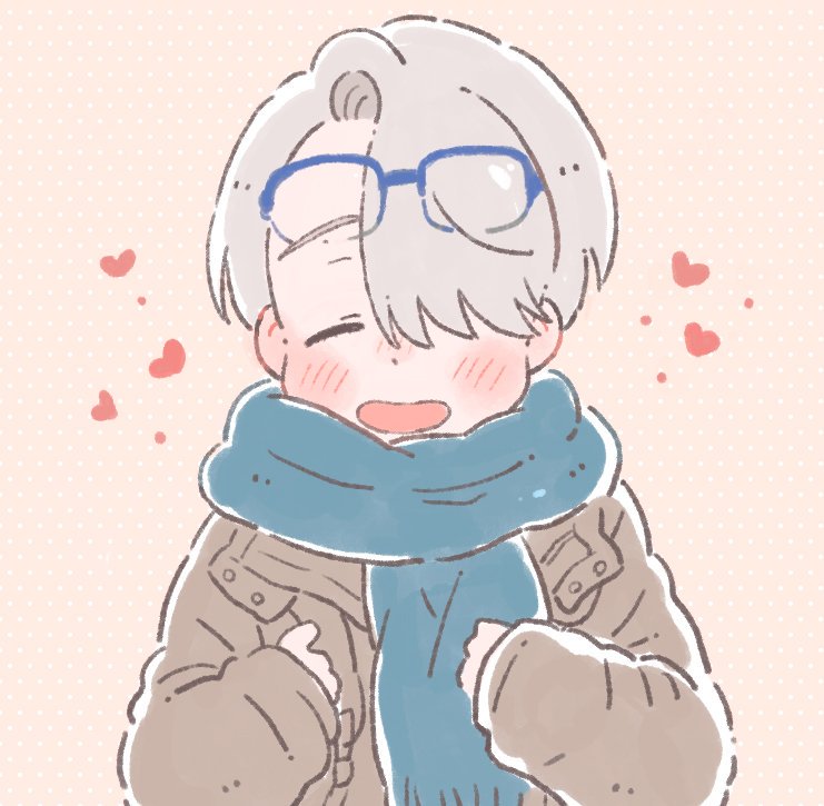 katsuki yuuri and viktor nikiforov (yuri!!! on ice) drawn by sakana_(gyogyo33)