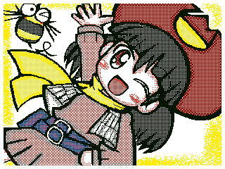 hachisuke and honey (bomberman and 1 more) drawn by 5104