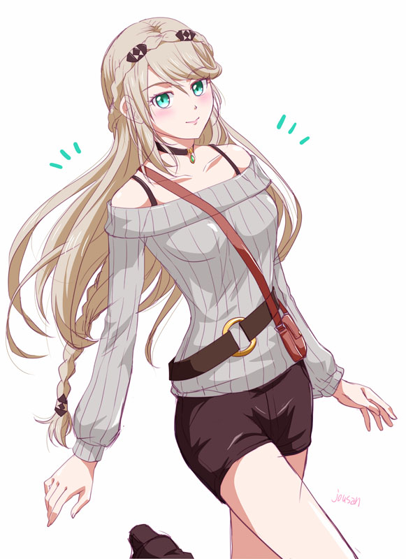 elaine auclair (eiyuu densetsu and 1 more) drawn by xiacheng_tatsuya