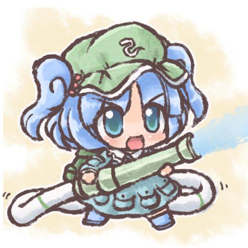 kawashiro nitori (touhou) drawn by onmitsu_doushin_a