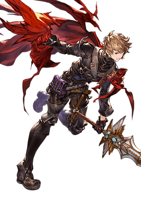 gran and gideon (granblue fantasy and 2 more) drawn by minaba_hideo