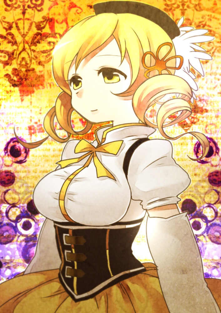 tomoe mami (mahou shoujo madoka magica) drawn by gpnet
