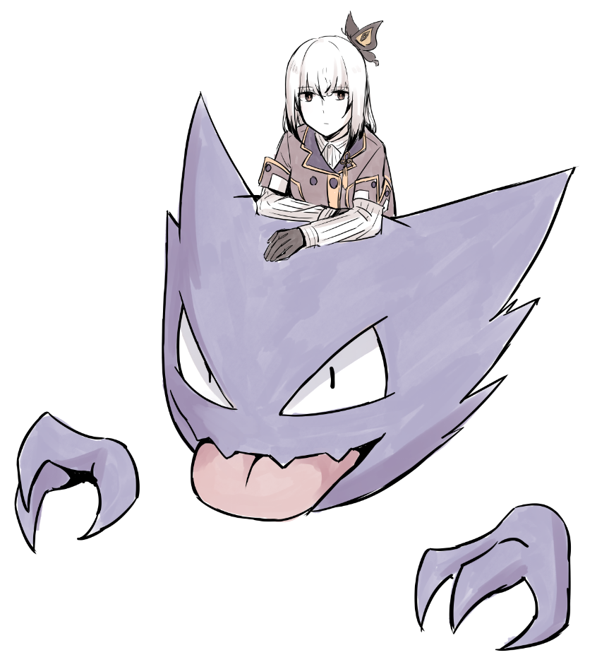 haunter, satsuki yomi, and aratama (pokemon and 1 more) drawn by jouhou