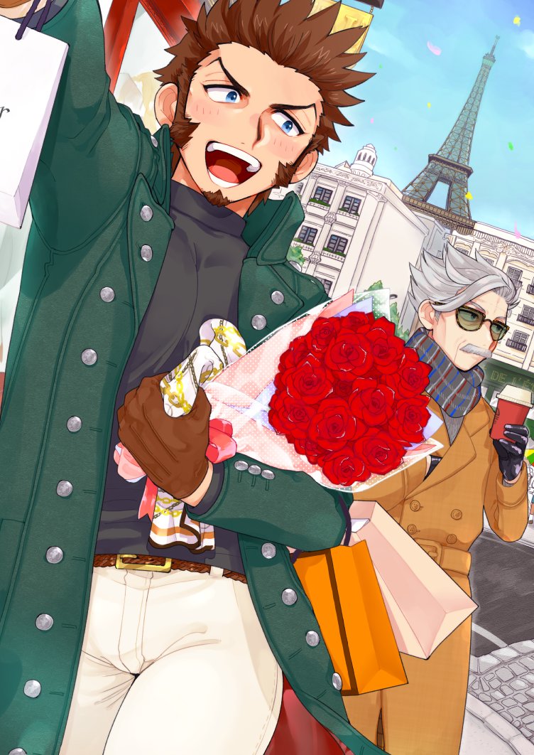 napoleon bonaparte and james moriarty (fate and 1 more) drawn by shitappa