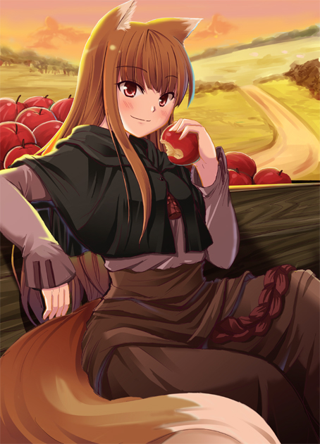 holo (spice and wolf) drawn by nekonote_(nekono_paraiso)