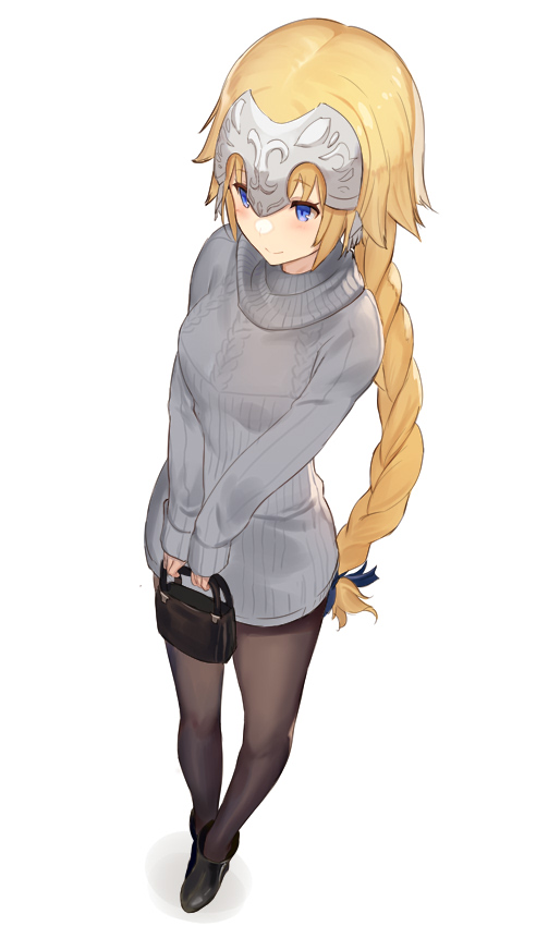 jeanne d'arc (fate and 1 more) drawn by km_yama