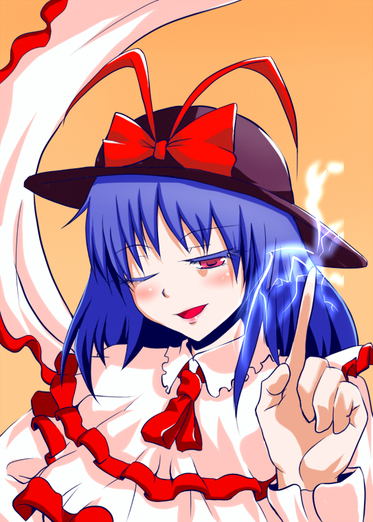 nagae iku (touhou) drawn by wakame08