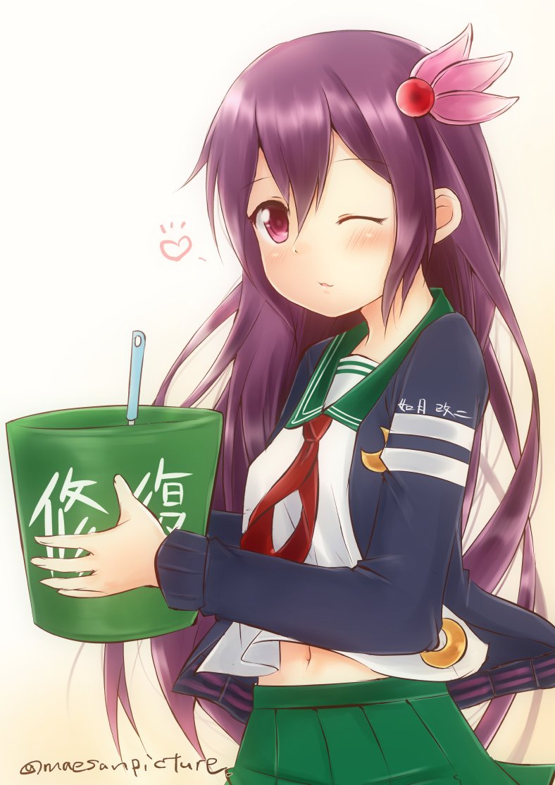kisaragi and kisaragi kai ni (kantai collection) drawn by mae_(maesanpicture)