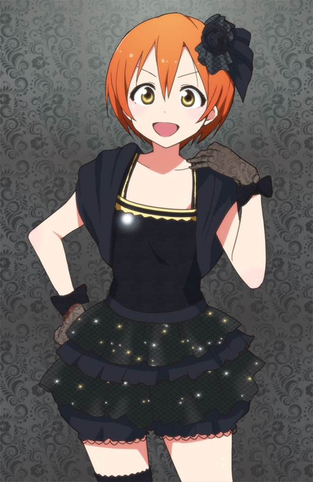 hoshizora rin (love live! and 1 more) drawn by kidachi