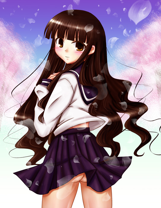 itoshiki rin (sayonara zetsubou sensei) drawn by ibuki_(furutama)