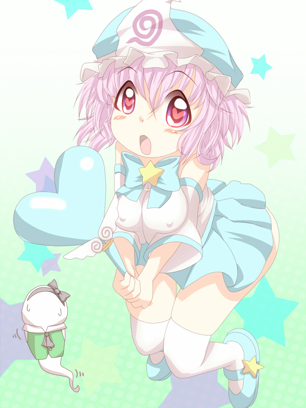 konpaku youmu and saigyouji yuyuko (touhou) drawn by yanmarson