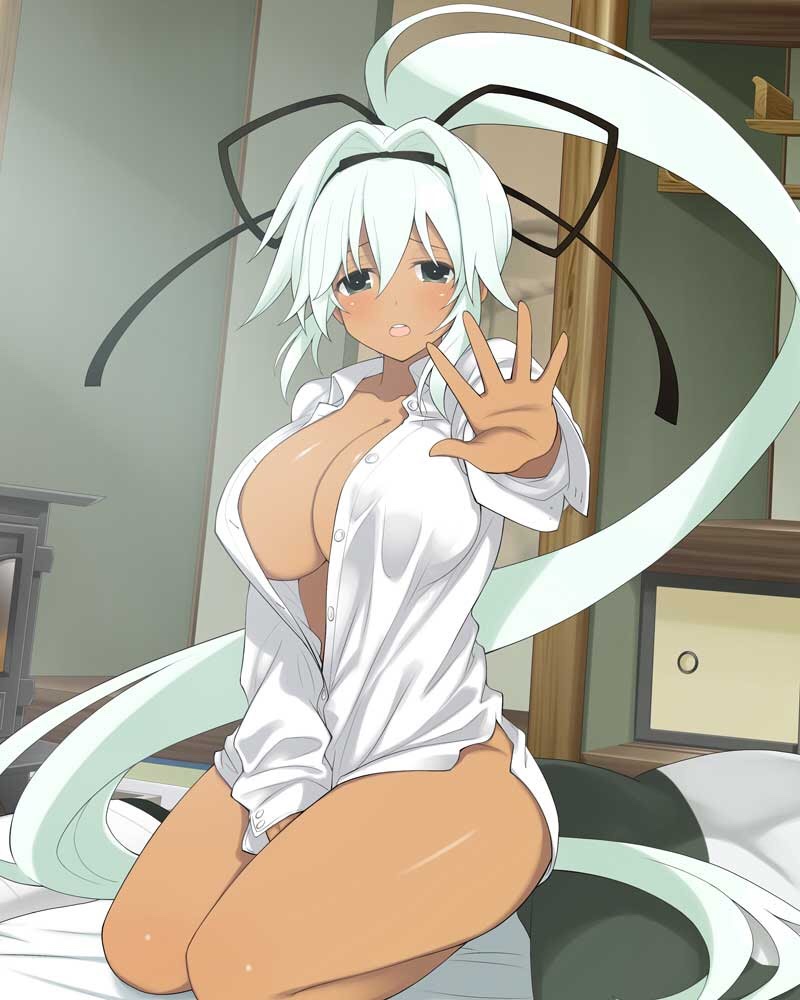yuyaki (senran kagura and 1 more) drawn by yaegashi_nan