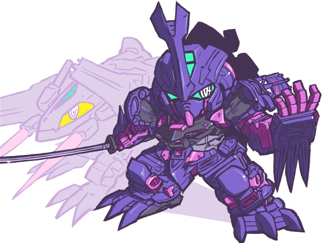 gundam astray mirage frame second issue (gundam and 3 more) drawn by yk-ts