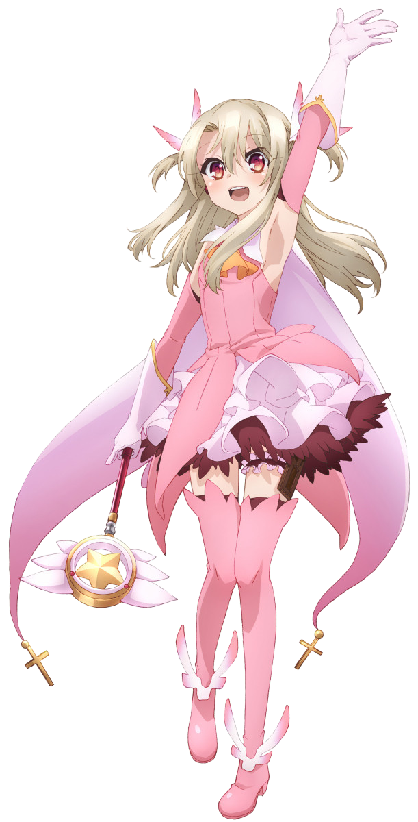 illyasviel von einzbern, prisma illya, and magical ruby (fate and 1 more)
