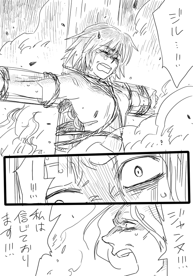jeanne d'arc and gilles de rais (fate and 2 more) drawn by hin