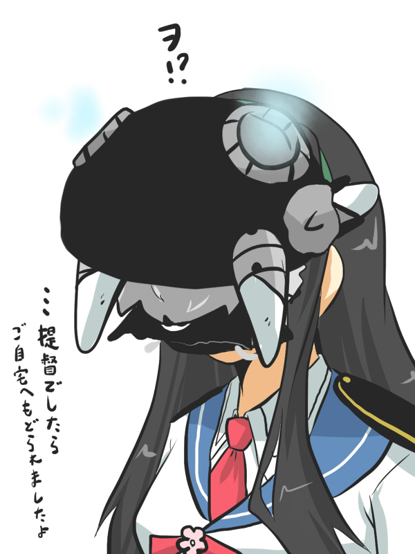 ooyodo and wo-class aircraft carrier (kantai collection) drawn by goma_(gomasamune)