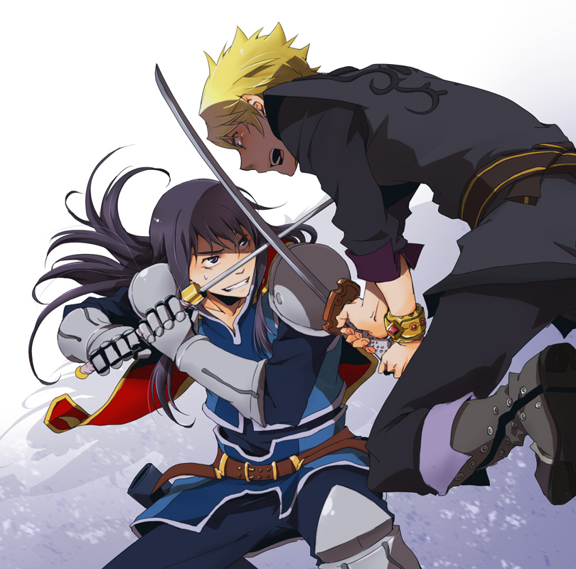 yuri lowell and flynn scifo (tales of and 1 more) drawn by 35kokkou