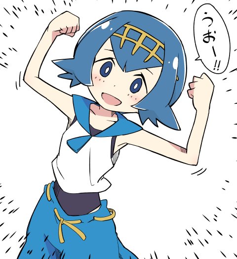 lana (pokemon and 1 more) drawn by ixy