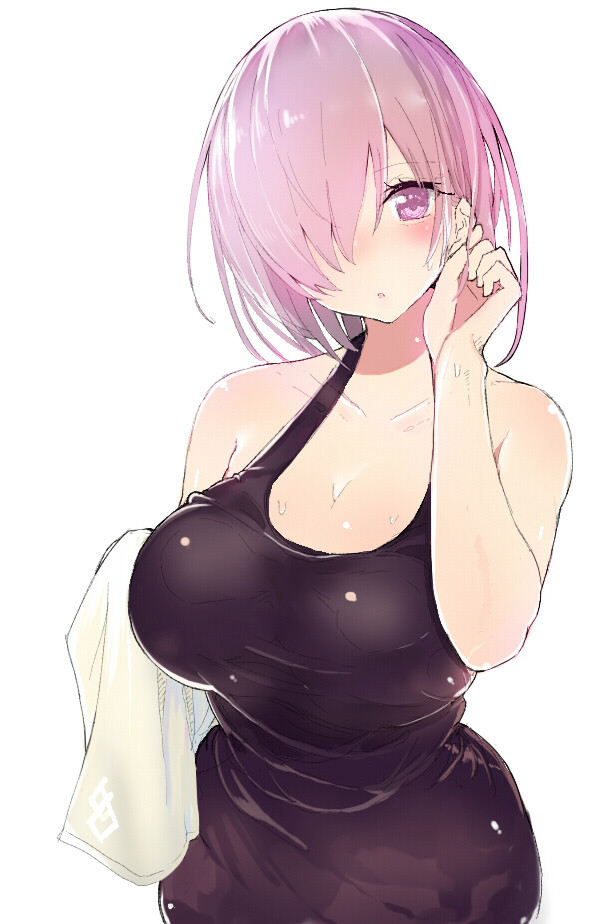 mash kyrielight (fate and 1 more) drawn by hanasaka_houcha