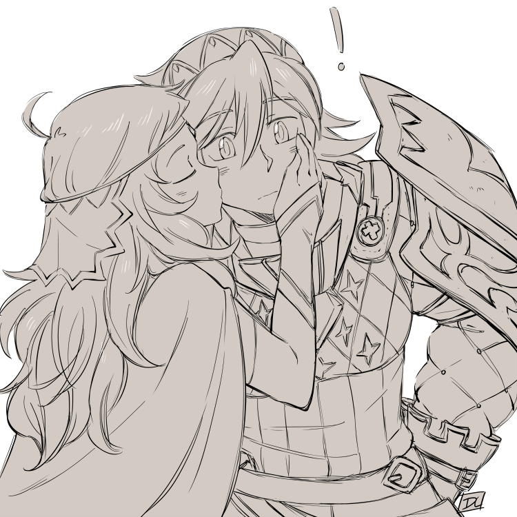 ophelia and soleil (fire emblem and 1 more) drawn by dlanon