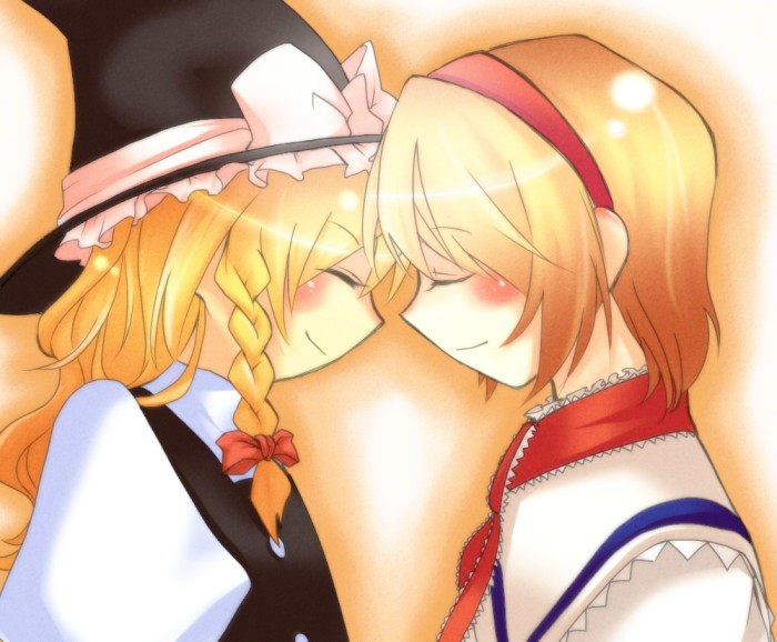 kirisame marisa and alice margatroid (touhou) drawn by takashina